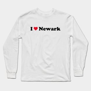 I Love Newark City Long Sleeve T-Shirt